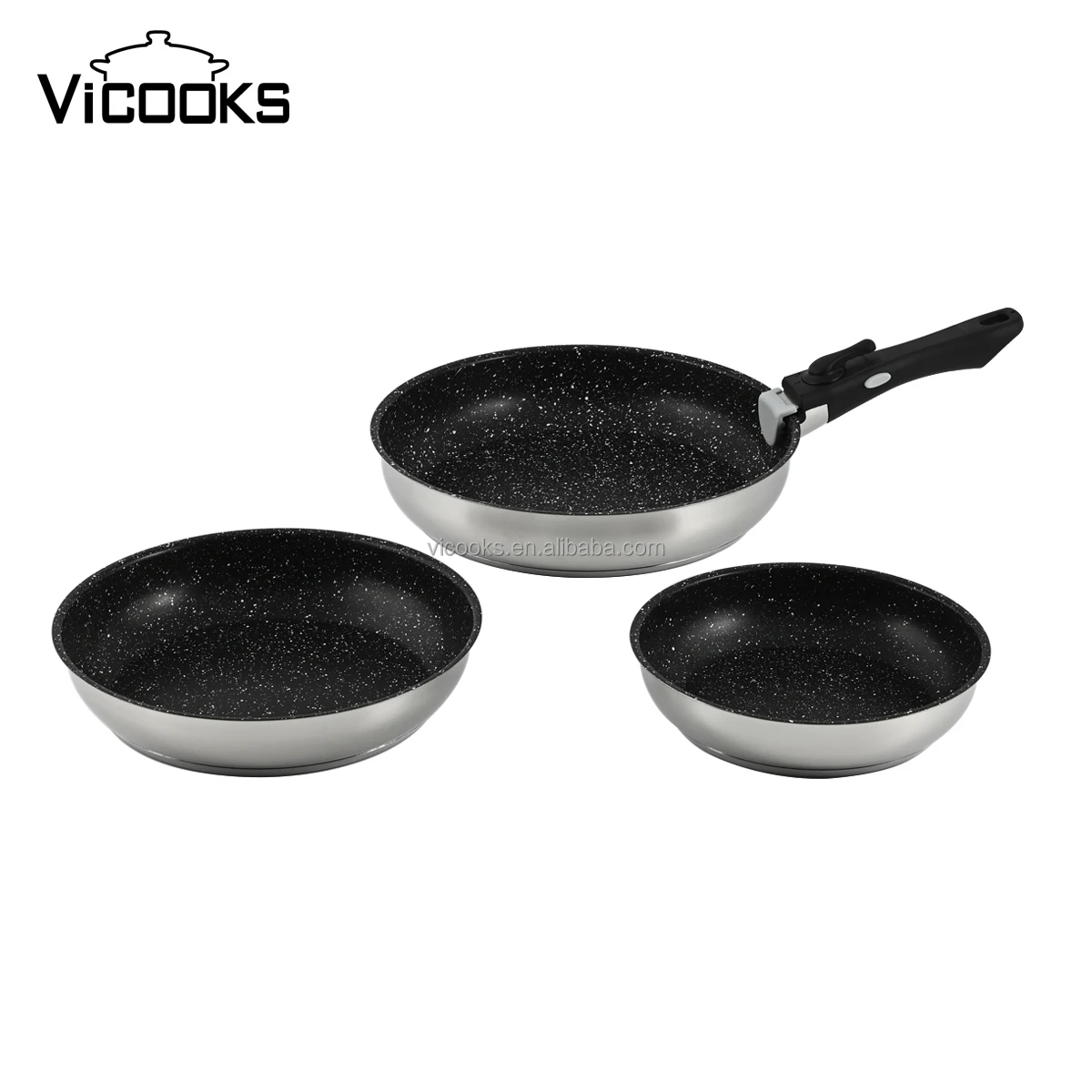 Wholesale Household Cookware Maifan Stone Four-hole Fried Egg Pot Non-stick Pans