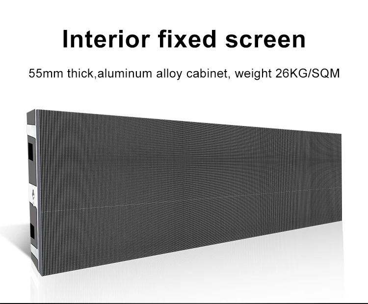 Indoor LED Video Wall Front Maintenance LED Screen P2.9 P3.9 P4.8 Fixed Installation LED Display Panel