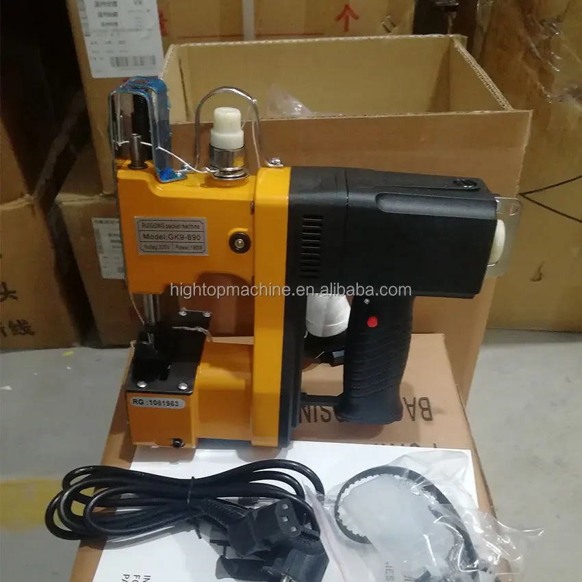 Gk9890 Model 110v/220v Industrial Bag Sewing Machine For Sale Mini