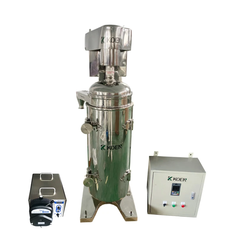 Pineapple Bromelain Extraction Machine Tubular Liquid Separator Centrifuge SS304
