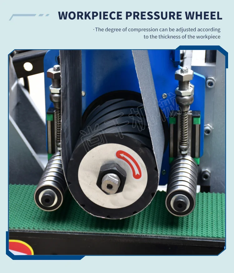 New Automatic Metal Sanding & Polishing Flat Grinding Machine with Disc ...