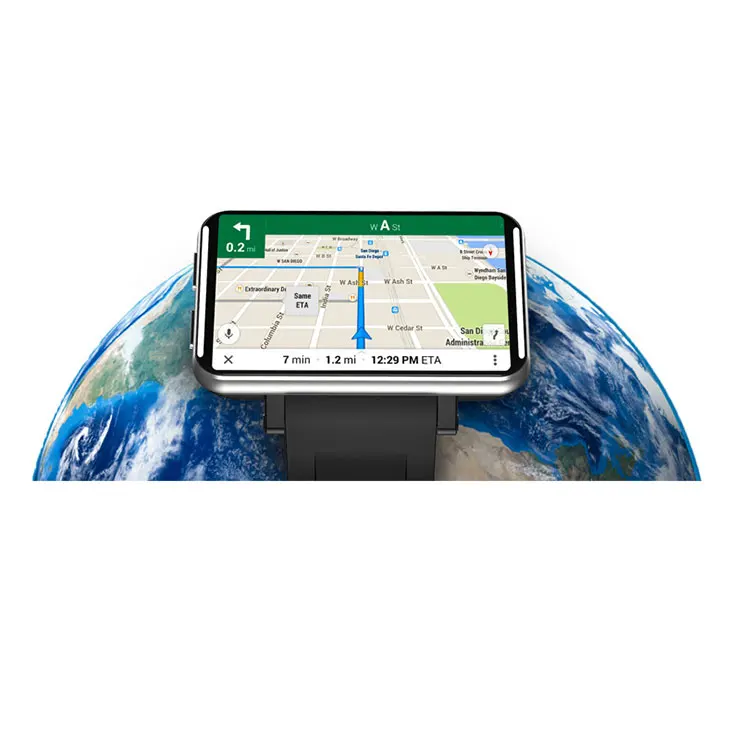 DM100 2.86' Large Screen 4G SIM GPS Global Positioning Sports Watch With Camera Heart Rate Health Smart Watch