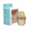 150ml 0-6 Months Baby Single-Hole Feeding Bottle#Brown