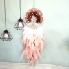 Perla rosa con luces.