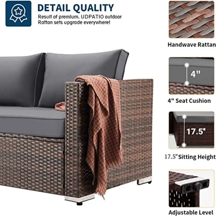 High Quality Outdoor Sofa Set Covers Waterproof Sofas For Home