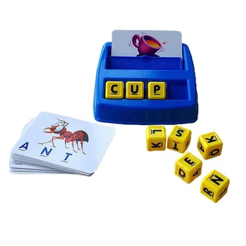 Preschool Learning Alphabet Word Educational Toys Matching Letter Spelling Reading Memory Game Educational Toys for Kids