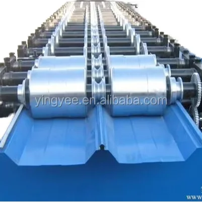 Standing Seam Roof Roll Forming Machine Metal Roofing Sheet Making Machine/auto Seamer para sa Roof Panel