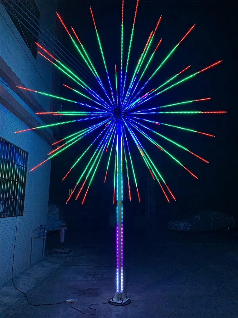 Holiday Christmas Decoration Led Firework Lights Outdoor Led Fireworks Tree Lights