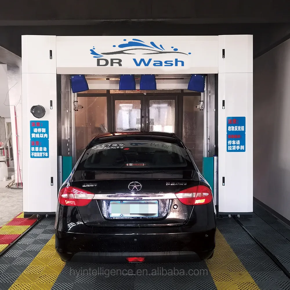 Factory Price Intelligent Detection Touchless Carwash Full Set Automatic Car Wash Machine