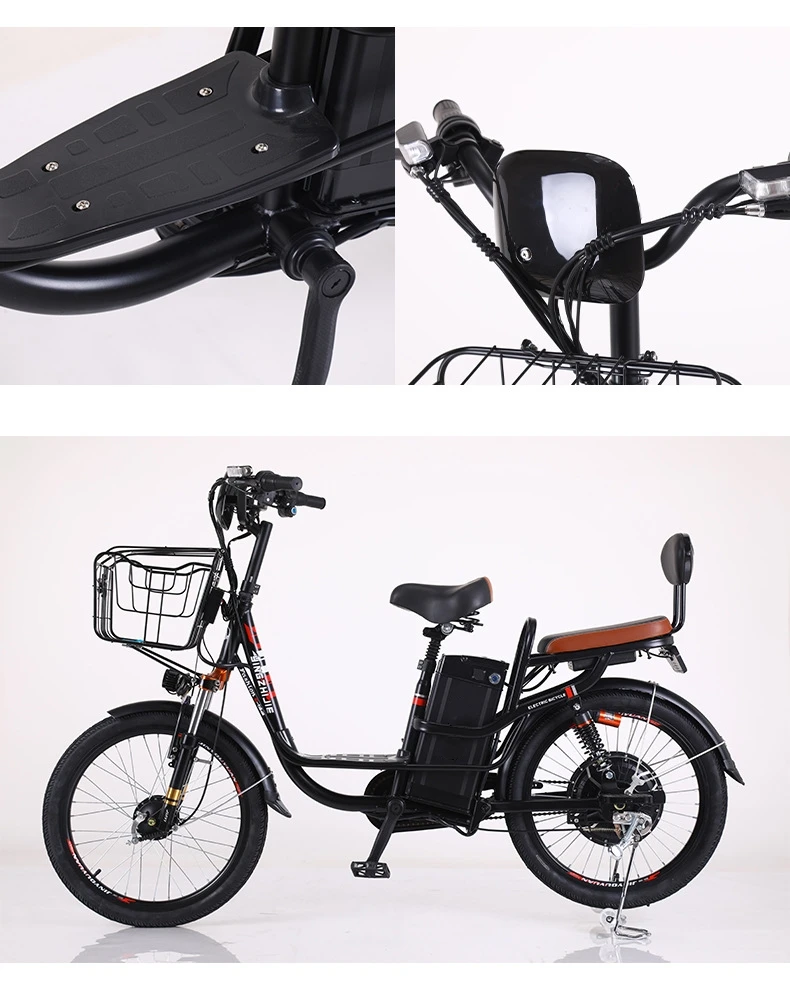 City Ebike 48v 350w Electric City Bike 48v 10ah/22ah Lithium Battery 22