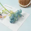 A blue branch