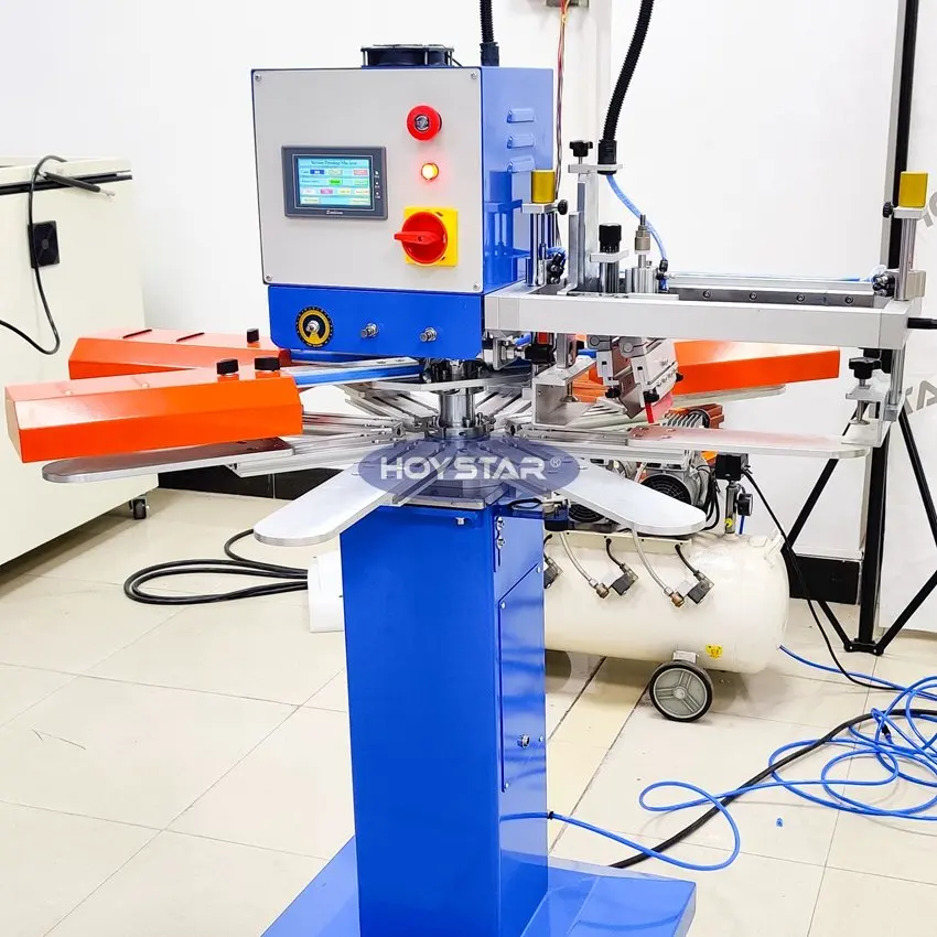 Rotary 1 Color Automatic Socks Screen Printing Machine
