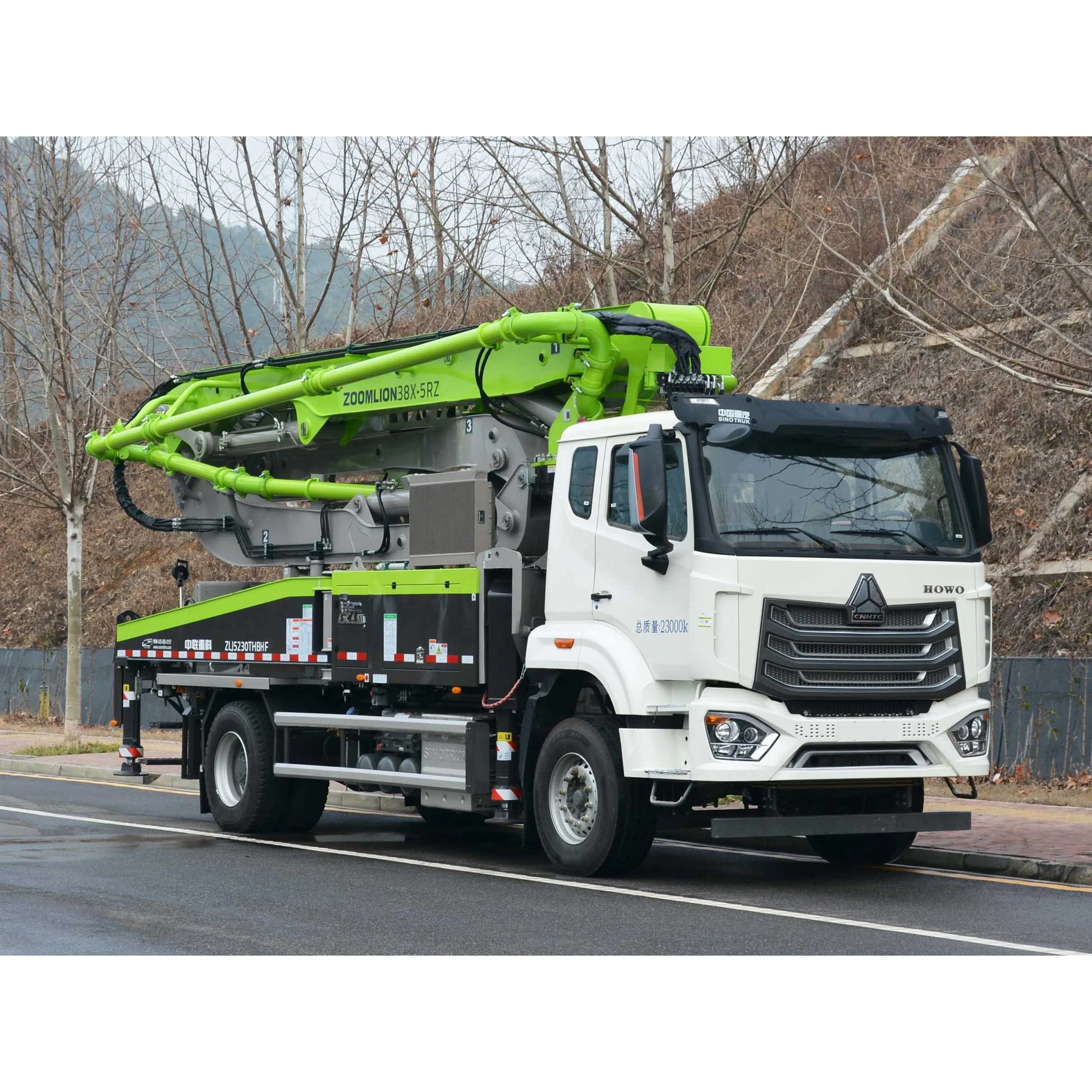 Zoomlion 38 M Concrete Pump Truck - Efficient & Durable
