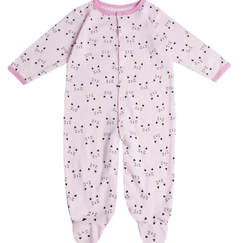 Children's cotton sleep suits boys girls baby home clothes keep warm  Baby coverall