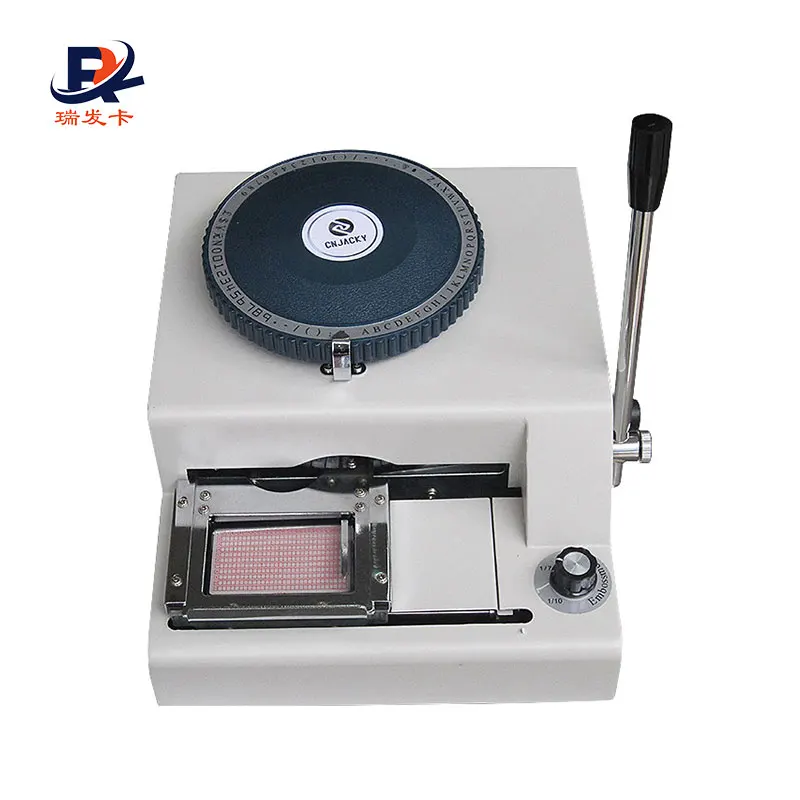 Wholesale Big and Small Letters Manual PVC PET Plastic Card Embosser