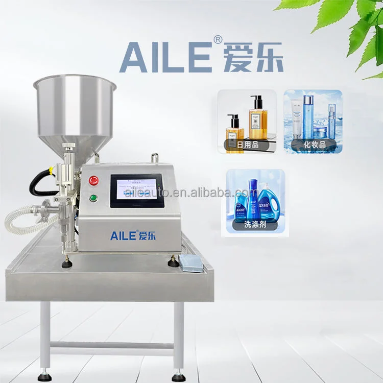 product hair gel filling machine shampoo and shower gel cosmetics cream ointment production filling machine-2