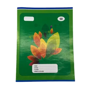 Manufacture Factory Wholesales Staple Binding Exercise Book Artpaper Cover 17*22cm Customization Available