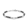 Volcano stone-silver
