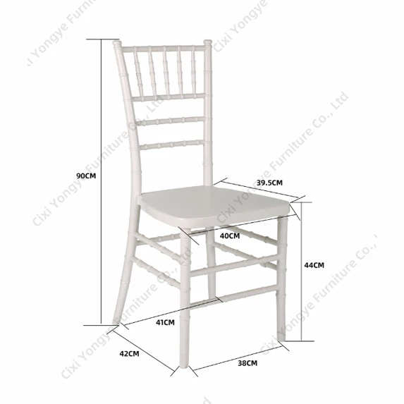 White Color Monoblock Tiffany Chairs Buy Monoblock Tiffany Chair