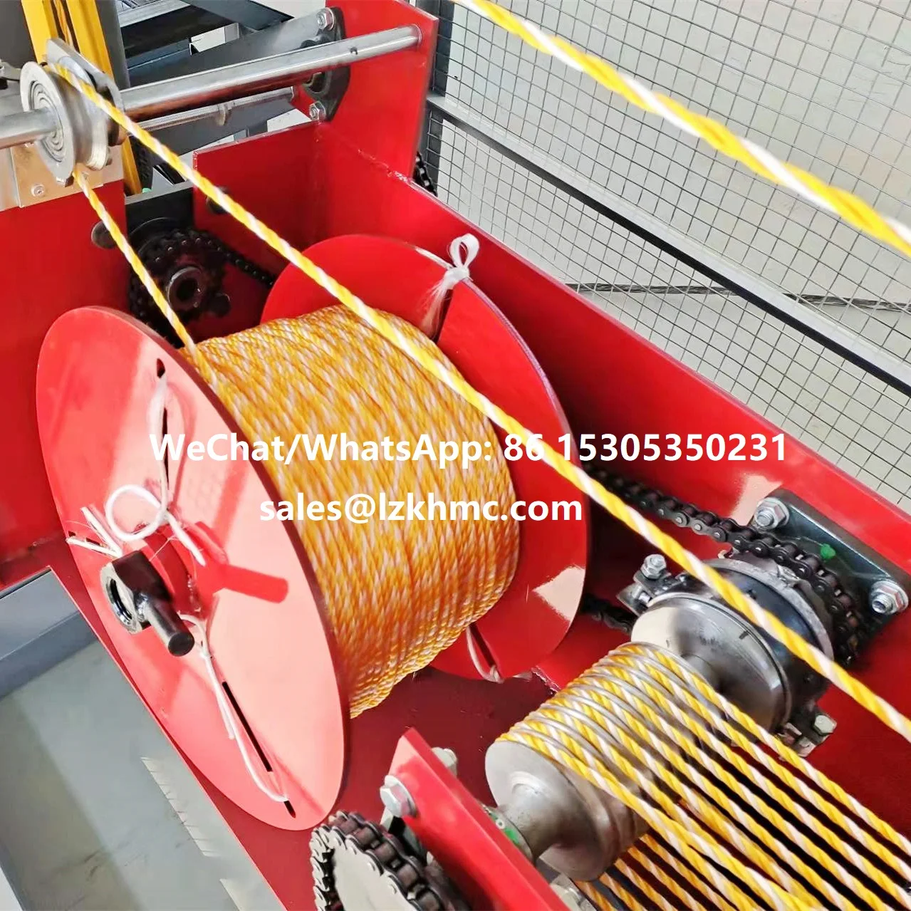 Banana Fiber Rope Machine Twisting Line for 3 Ply Yarn Twister