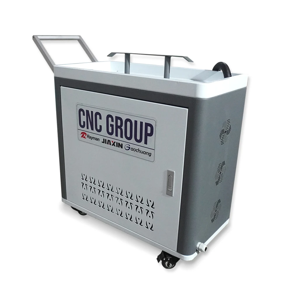 Cnc  Group High Power 3000 Watts Laser Cleaning Machine for Metal Oil Paint Rust Removal Laser Cleaner