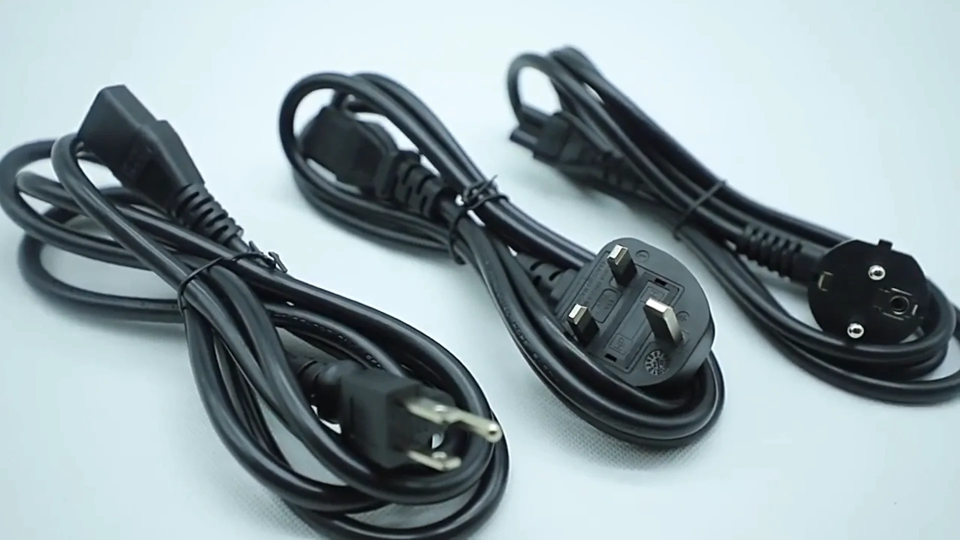 Universal Uk To Iec Power Extension Cord 120v Ac Power Cords 3 Pin Plug