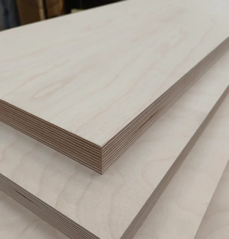 Wholesale 3mm 4mm 5mm 15mm 16mm 18mm Hardwood Commercial Plywood Birch