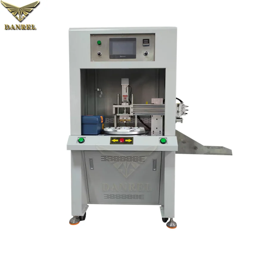 Semiautomatic Heat Stack Plastic Assembly Ultrasonic Thermal Press Hot Welding Portable Plastic Heat Staking Machine