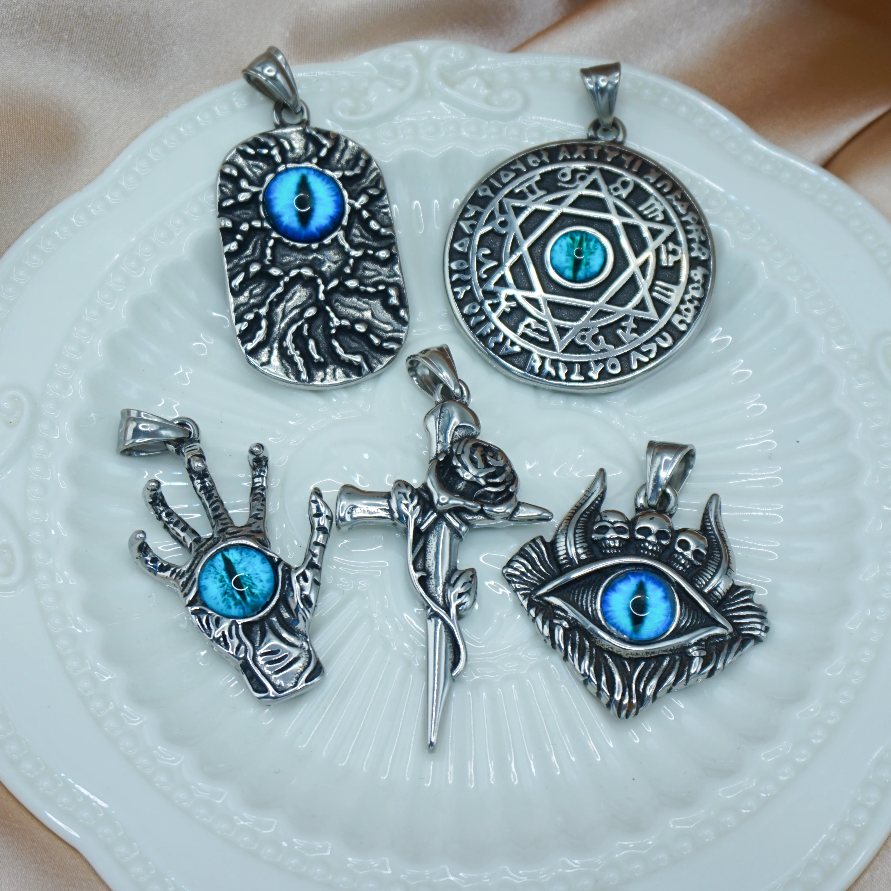 Anello Punk Con Testa Di Leone Per Uomo - Gothic Shop