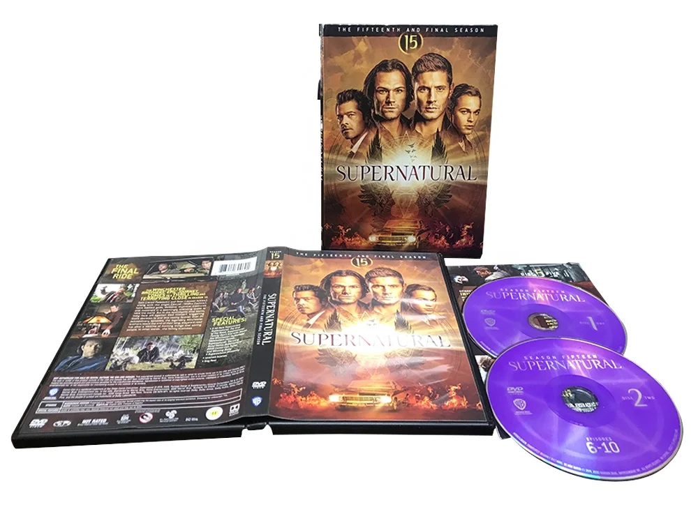 SUPERNATURAL Season 15 - 5disc Boxed Set with Free Shipping