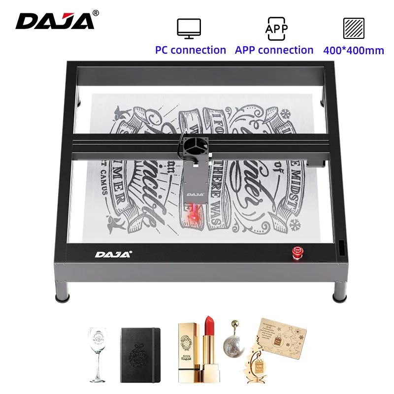 DAJA D4 Engraving Router Cheap Module Desktop Carving Wood Laser Cutting Machine Portable Laser Cutter