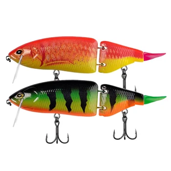 Lure Bait Floating Swimbait 165mm 60g / 135mm 33g Multi-segment Live Bait Bass Stainless Steel 18~38 Colors – Soft Lure – view 3