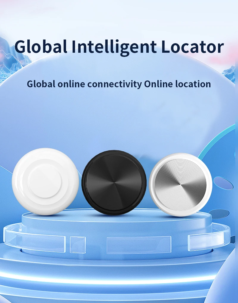 Mini Pet Gps Tracker Smart Tag Key Finder Tag With Holes Car Locator ...