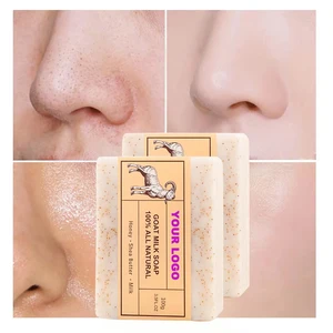 Brightening Gentle Hydrating & Goat Milk Kojic Acid Honey Soap Deep Cleansing Skin-Friendly Soap for Daily Use