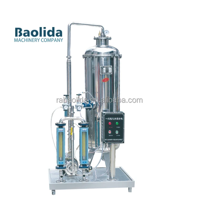 Small Automatic Single Tank Industrial Carbonator Beverage Co2 Mixing