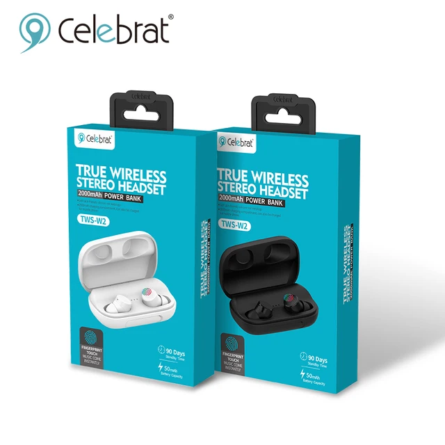 Celebrat true discount wireless stereo headset