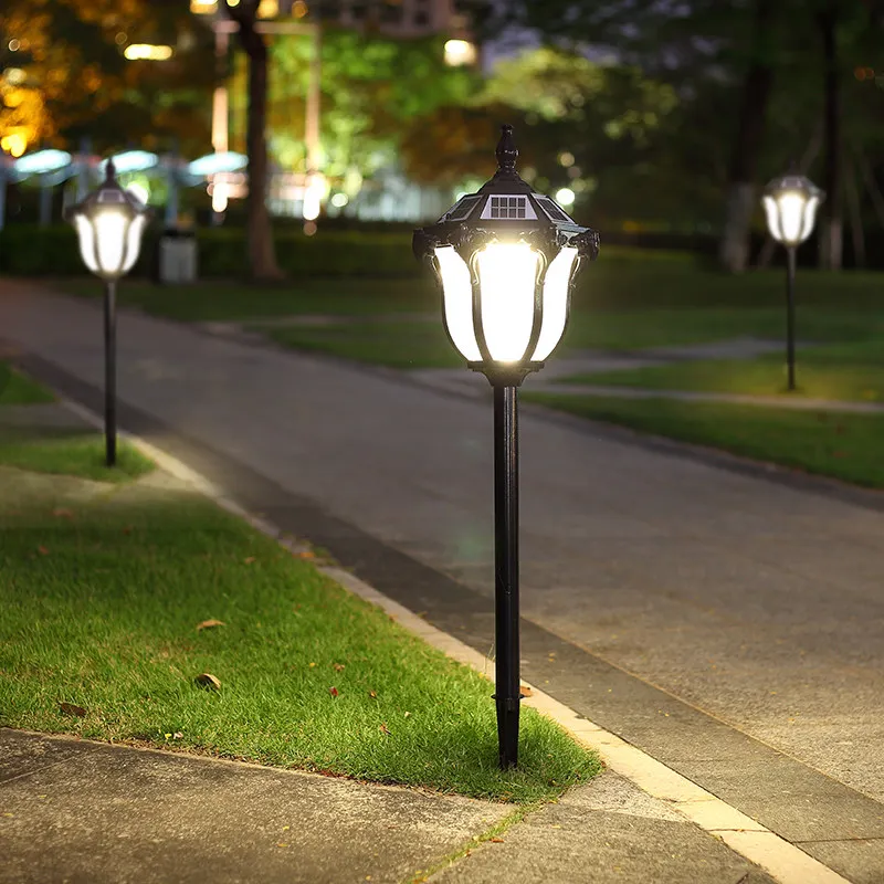 Solar LED Lawn & Garden Light Outdoor Waterproof for Hotel Villa Street Balcony Terrace Floor