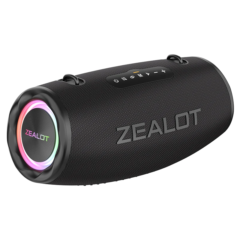 Zealot Bluetooth Speaker - 16000mah, 80W, Outdoor Loud