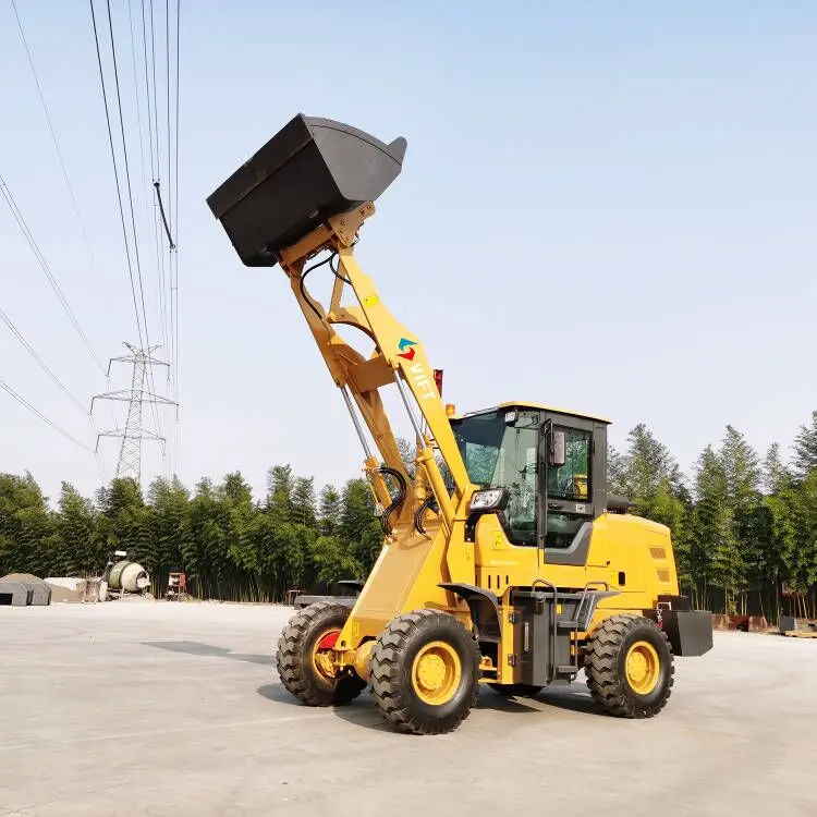Rated Load 2000Kg 3000Kg Small Front End Loader Mini Wheel Loader Factory Price