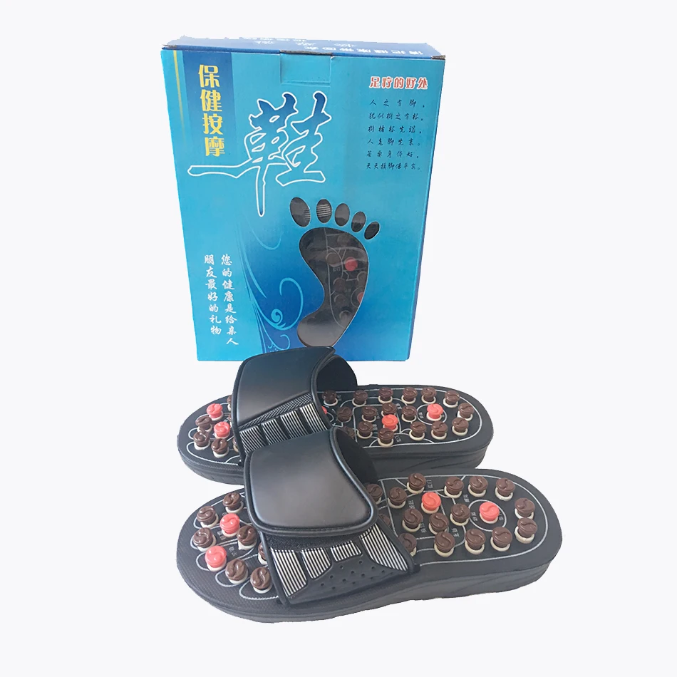 Massage slippers Care Rotate Nodes Simulated Human Finger Pressure Non-slip EVA Soles Acupuncture Points Foot Massager