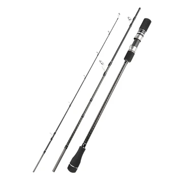 Saltwater Fishing 3-Section MH Action Rod 1.83m-1.91m 30T Carbon Spinning/Casting Slow Pitch Jigging Rod – Metal Jig – view 3