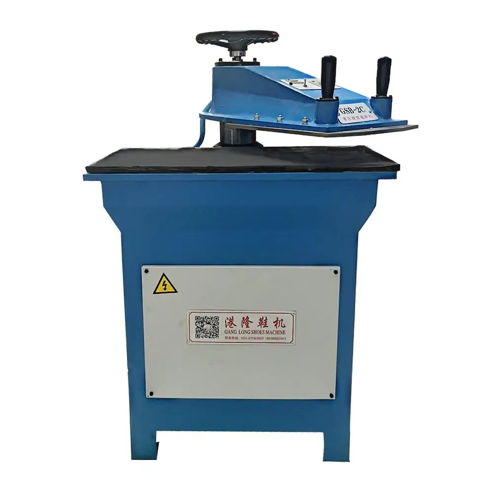 12 Ton Hydraulic Swing Arm Clicker Press Leather Fabric Shoe Making Die