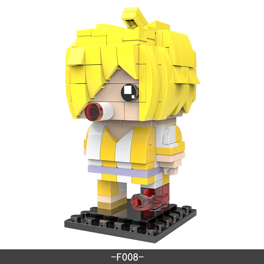 Anime 1 Piece Mini Bricks Toys Yamto Robin Burukku Usopp Franky Zoro Sanji Nami Choopper Luffy Character Building Block Sets