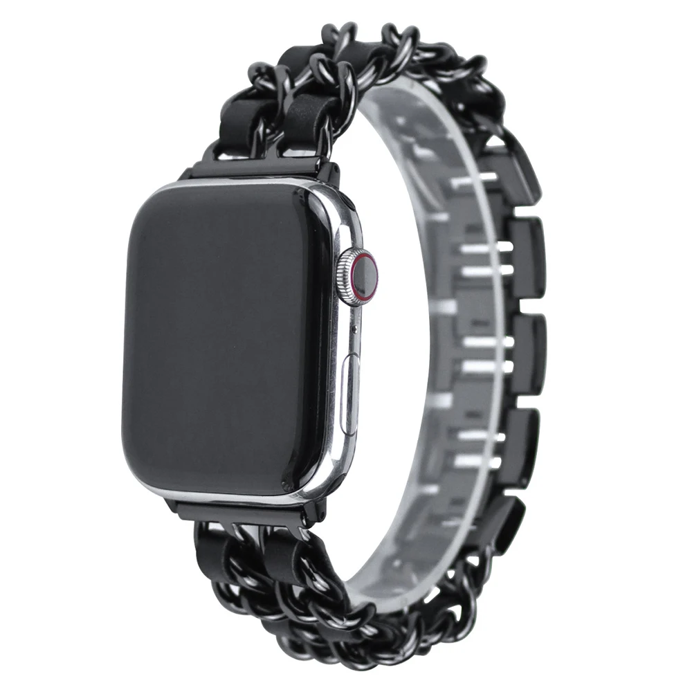 double chain apple watch band