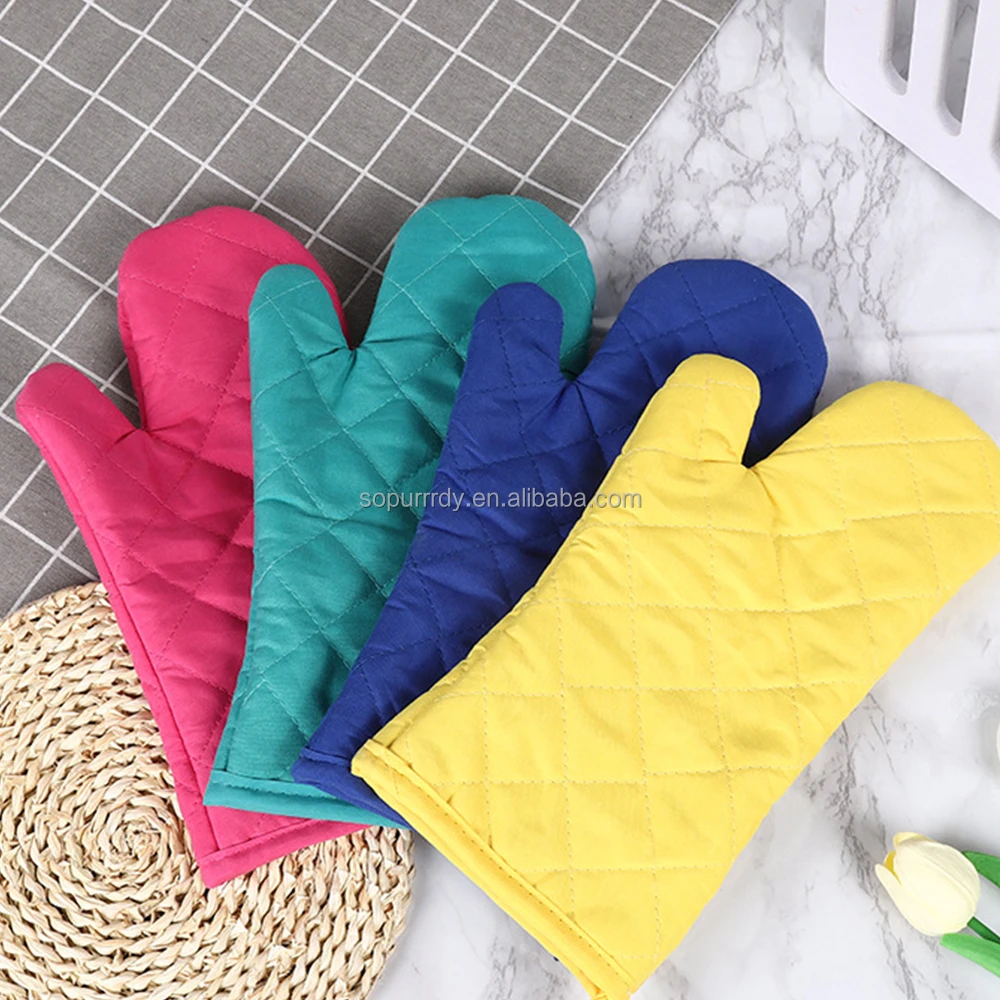 Professional Kitchen Baking Tool Heat Resistant Oven Mitts Cloth Oven