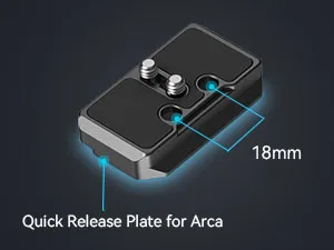 SmallRig Vマウントバッテリープレート、アルカスイス用クイック