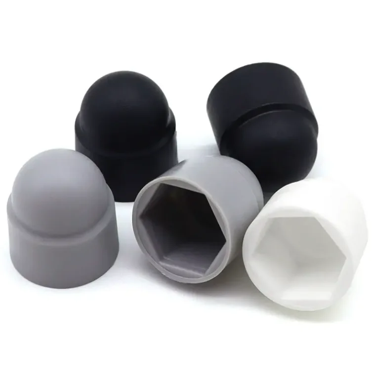 Plastic Nylon Cover Decorative Round Screw Protective Cover Rust Proof Plastic Nuts Cover, Used for Bolts and Screws