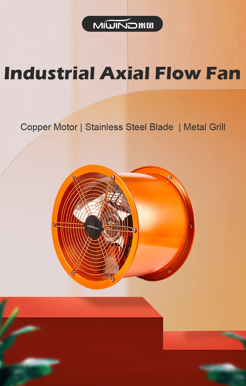 Ventilation Axial Flow Fan, 220V, Electric - detail 4