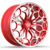 Rosso con Finitura Meccanica