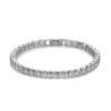 Square 4 mm-Silver